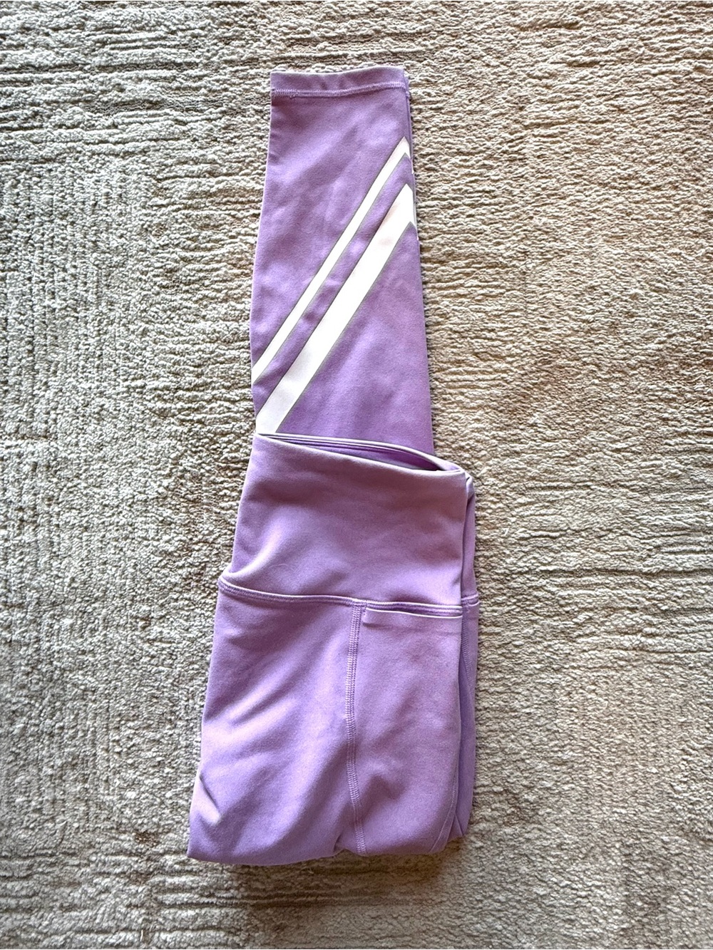 Tory Burch Lavender Athletic Leggings